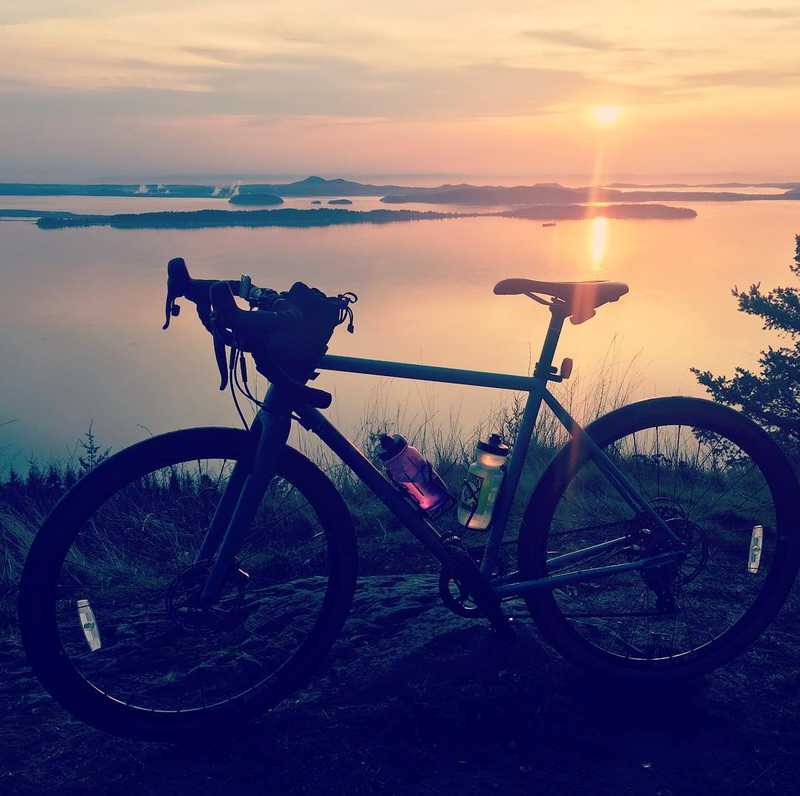 Gravel cycling in the Chuckanuts