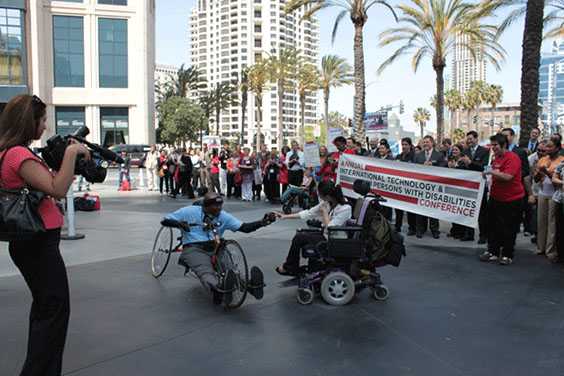 Attendees of the 2010 CSUN Conference