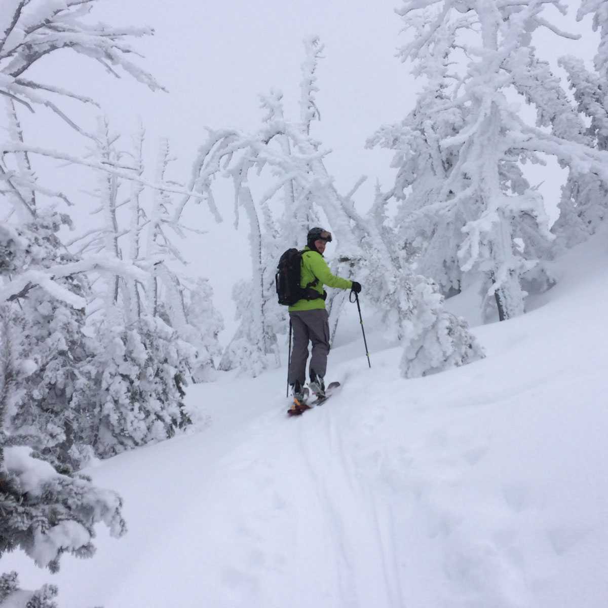 Backcountry skiing in Eastern Oregon